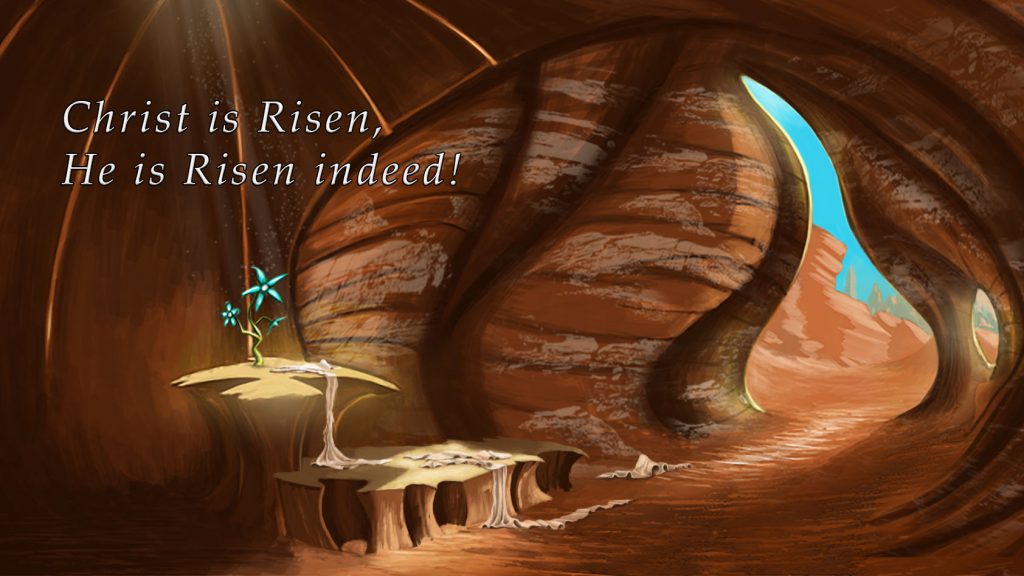 He's Risen - The tomb is empty